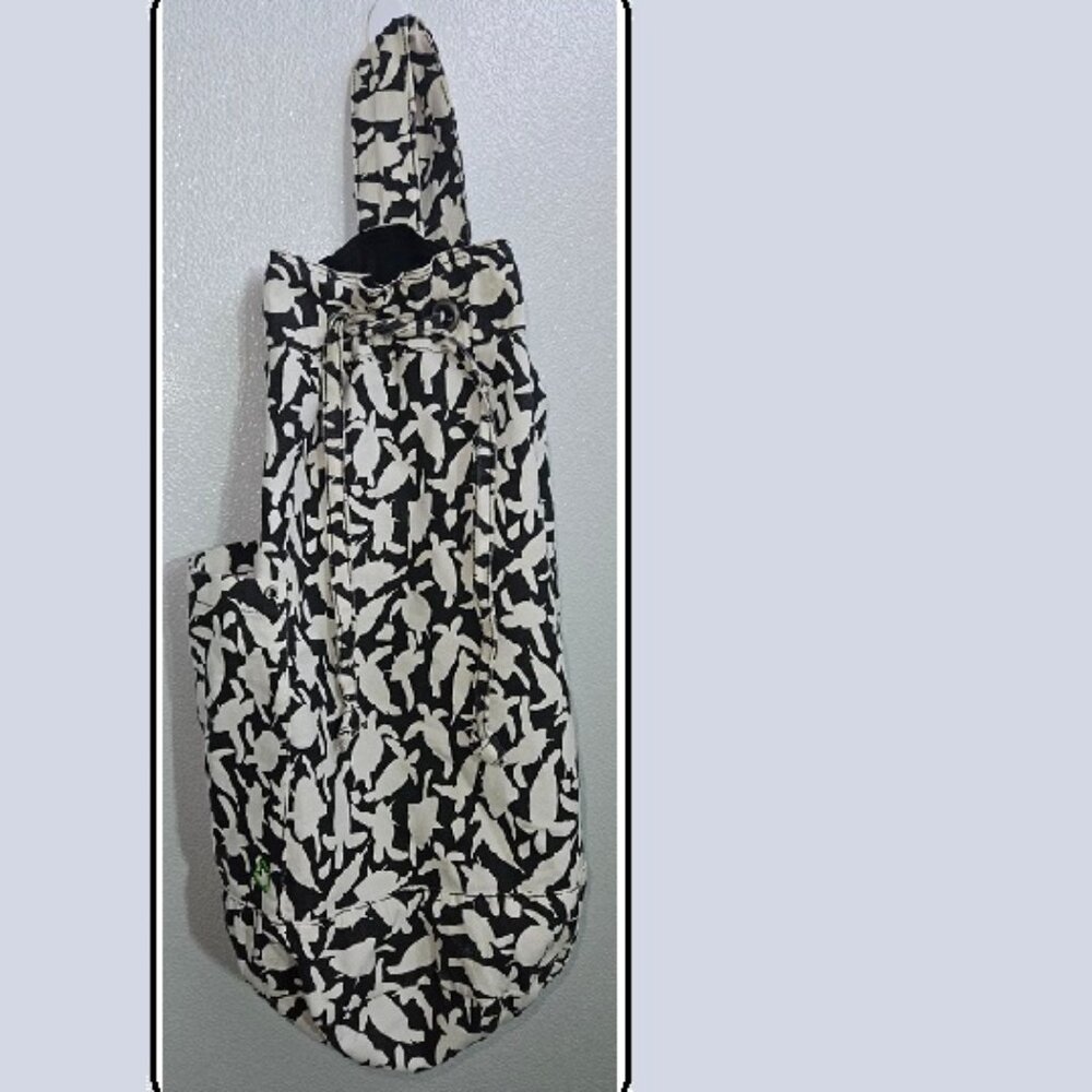 jumbo canvas,fabric lining,slouchy,adjustable strap,drawstring bucket bag,turtle